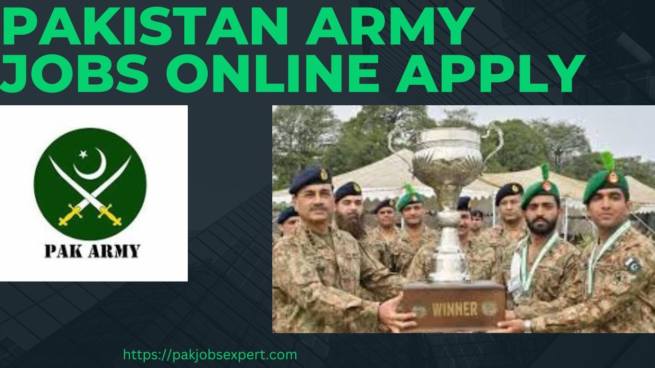 Pakistan Army Jobs Online Apply