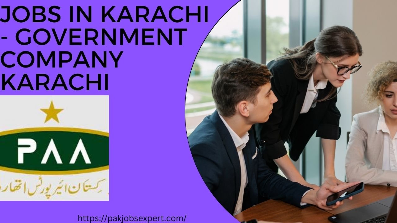 Jobs in Karachi - Government Company Karachi